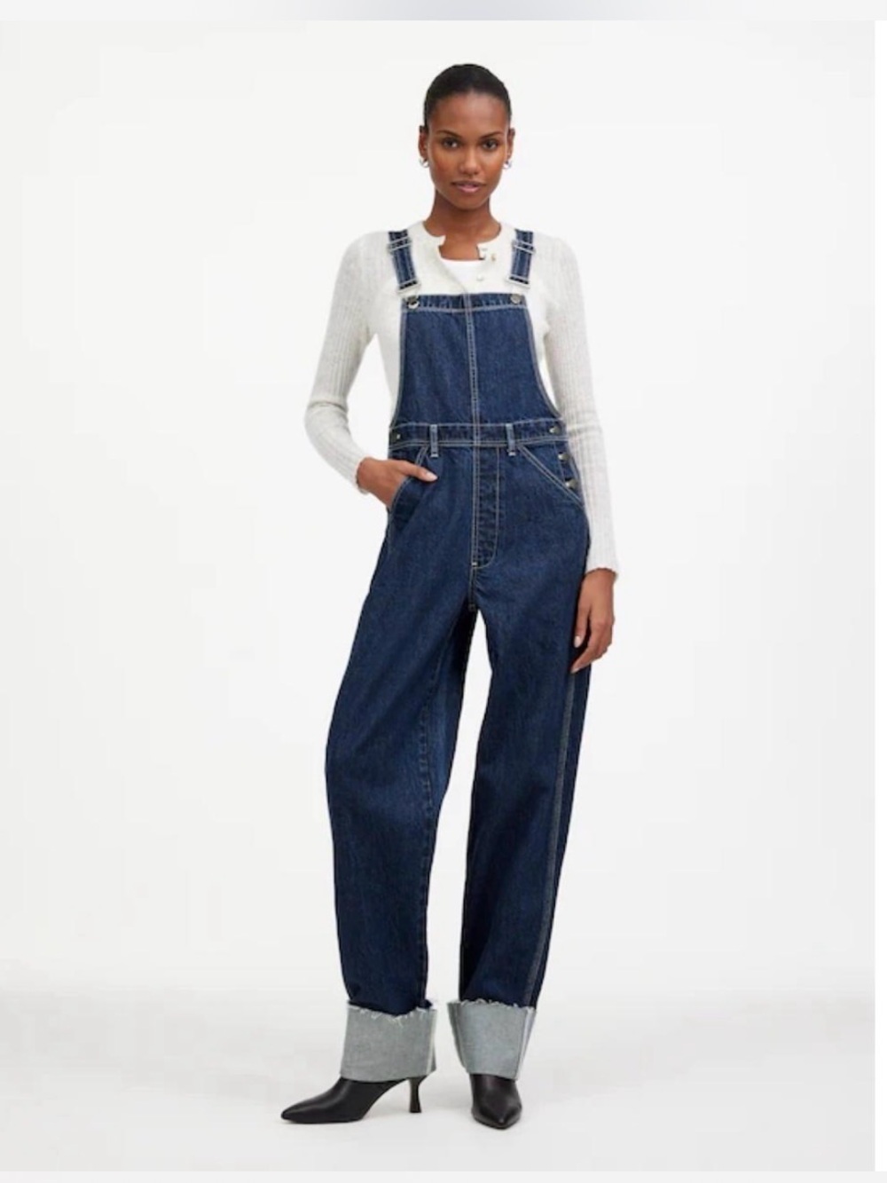 NWT Madewell Kaihara Japanese Denim Carpenter Overalls 90’s Y2K